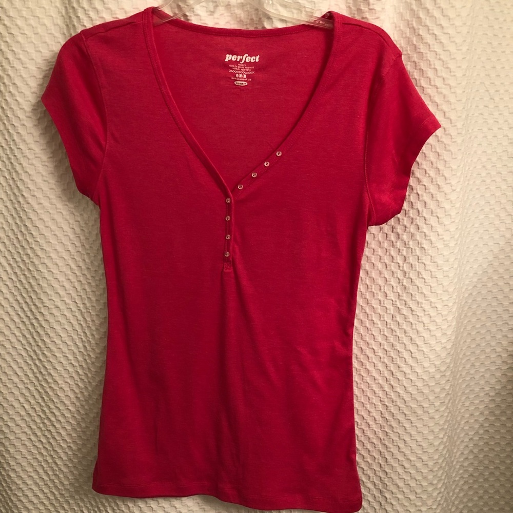 Women’s pink short sleeves tee